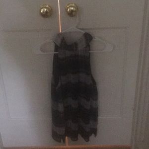 Tie-neck top in Stewart plaid